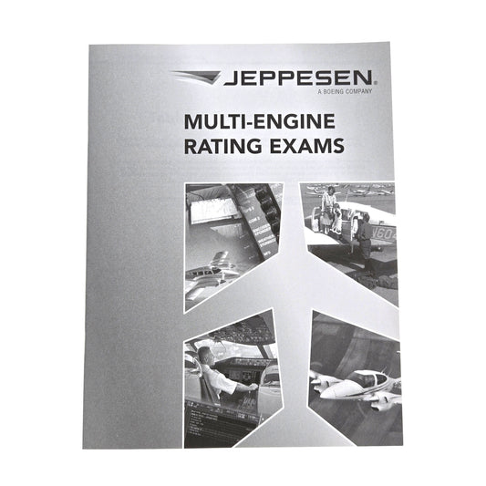 Jeppesen Multi-Engine Stage and EOC Exams Booklet – Front Cover with Title and Edition