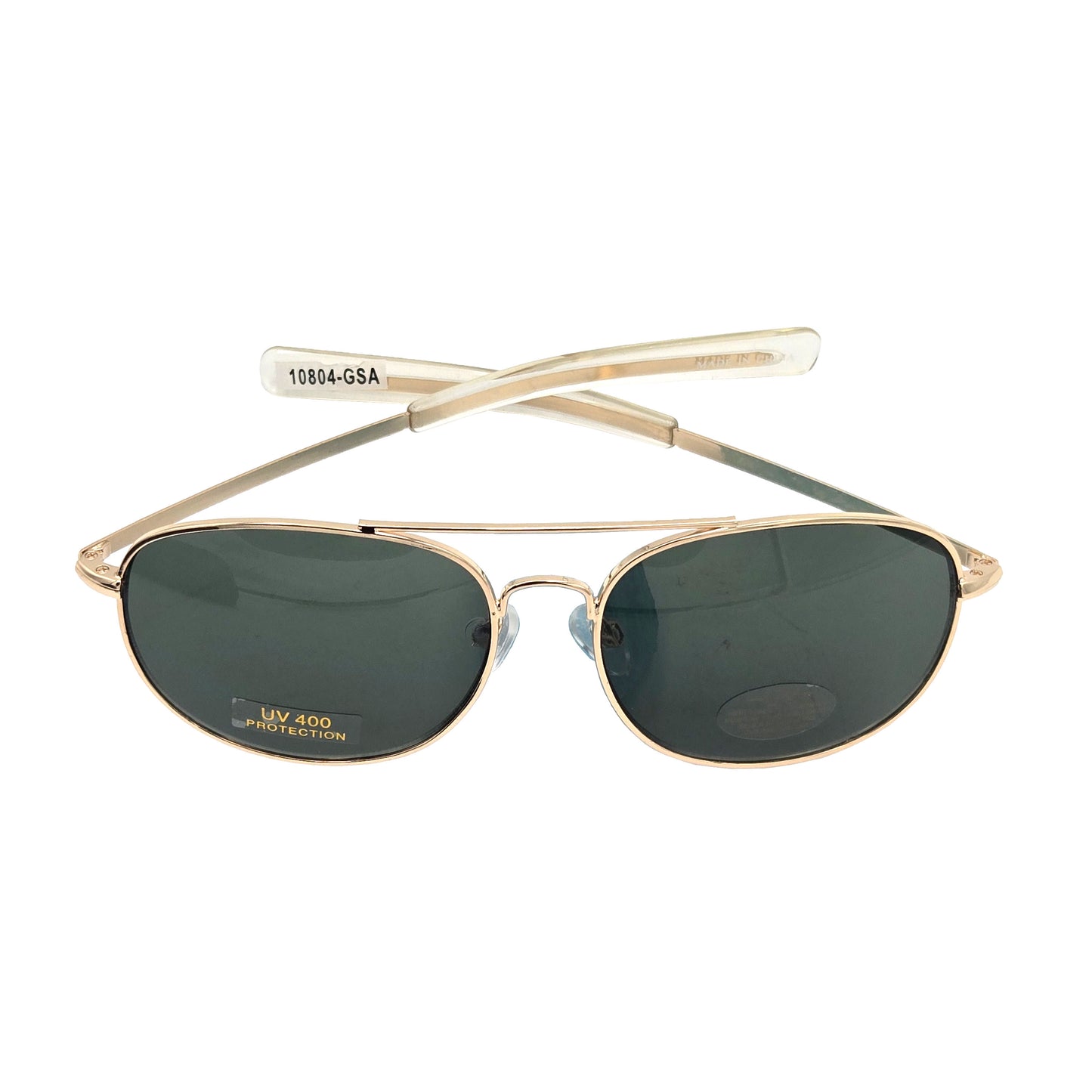 G.I. Type MIL-STD 105 Aviator Sunglasses Gold-Smoke 58mm - large-frame aviator sunglasses with smoke lenses