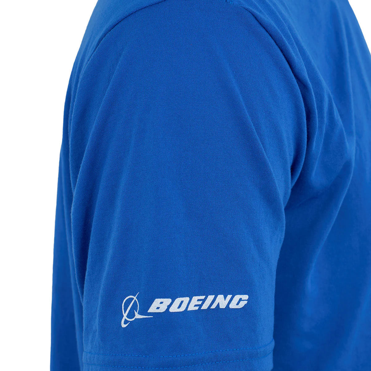 Boeing 787 Blue T-Shirt – Boeing Logo on Sleeve