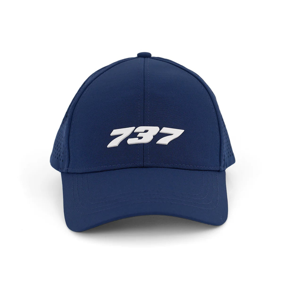 Boeing 737 Series Hat front view navy blue aviation cap
