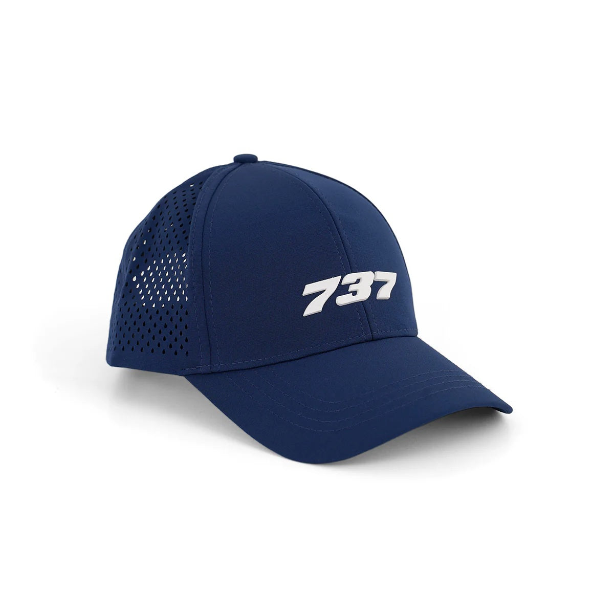 Boeing 737 Series Hat side profile showing breathable mesh design