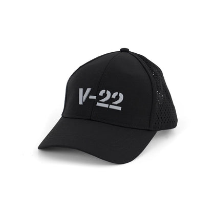 Boeing V-22 Osprey Series Hat angled side view with perforated panels