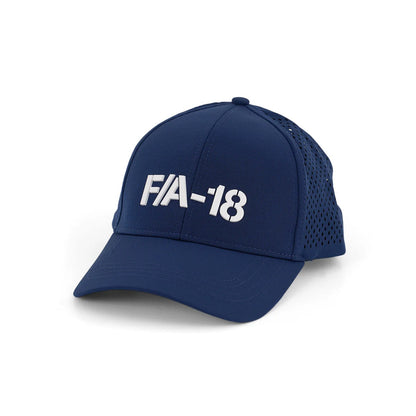 Boeing F/A-18 Super Hornet Hat angled front view navy aviation fighter jet cap
