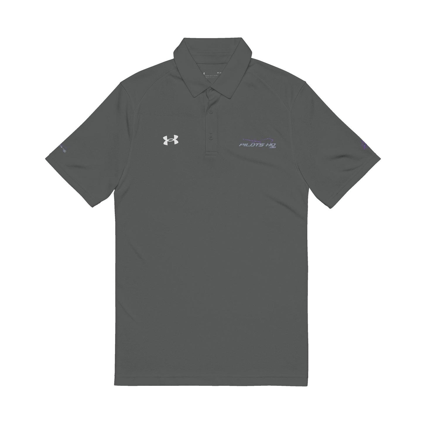 Pilots HQ Embroidered Polo – Under Armour Performance Shirt for Men