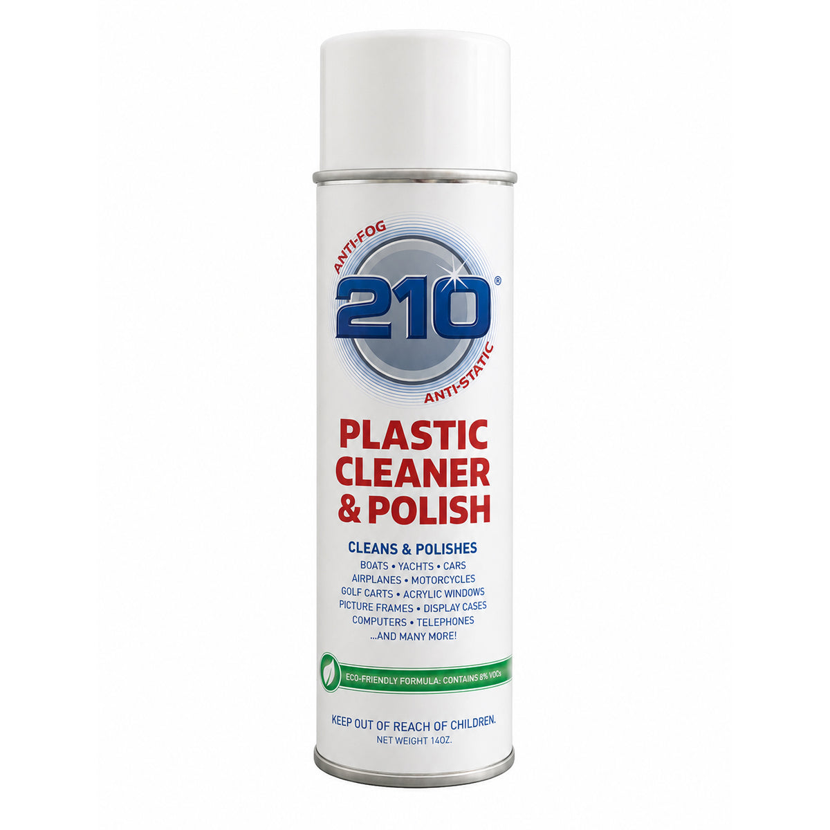 Sumner 210 Aircraft Plastic Cleaner & Polish – 7 oz & 14 oz Aerosol