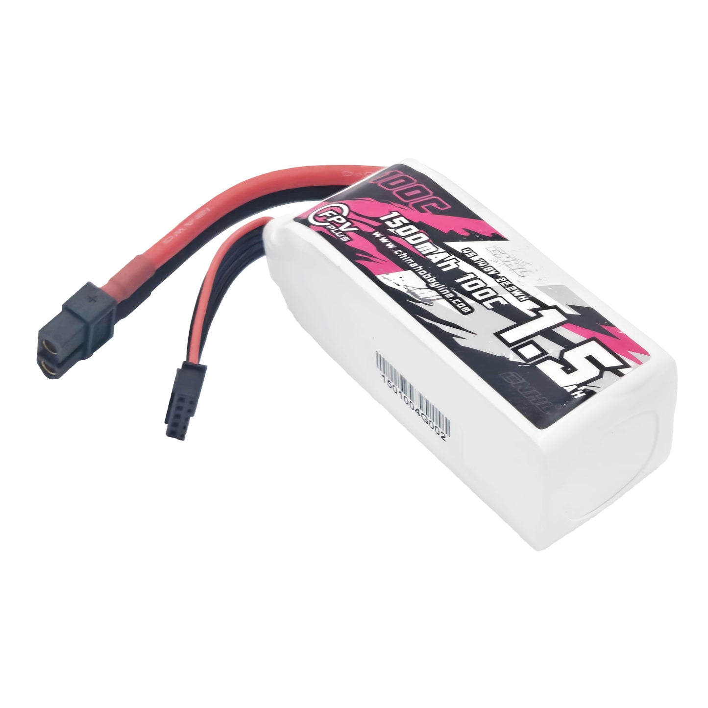 CNHL G+Plus 4S Battery – Side Angled View Showing Capacity and Voltage