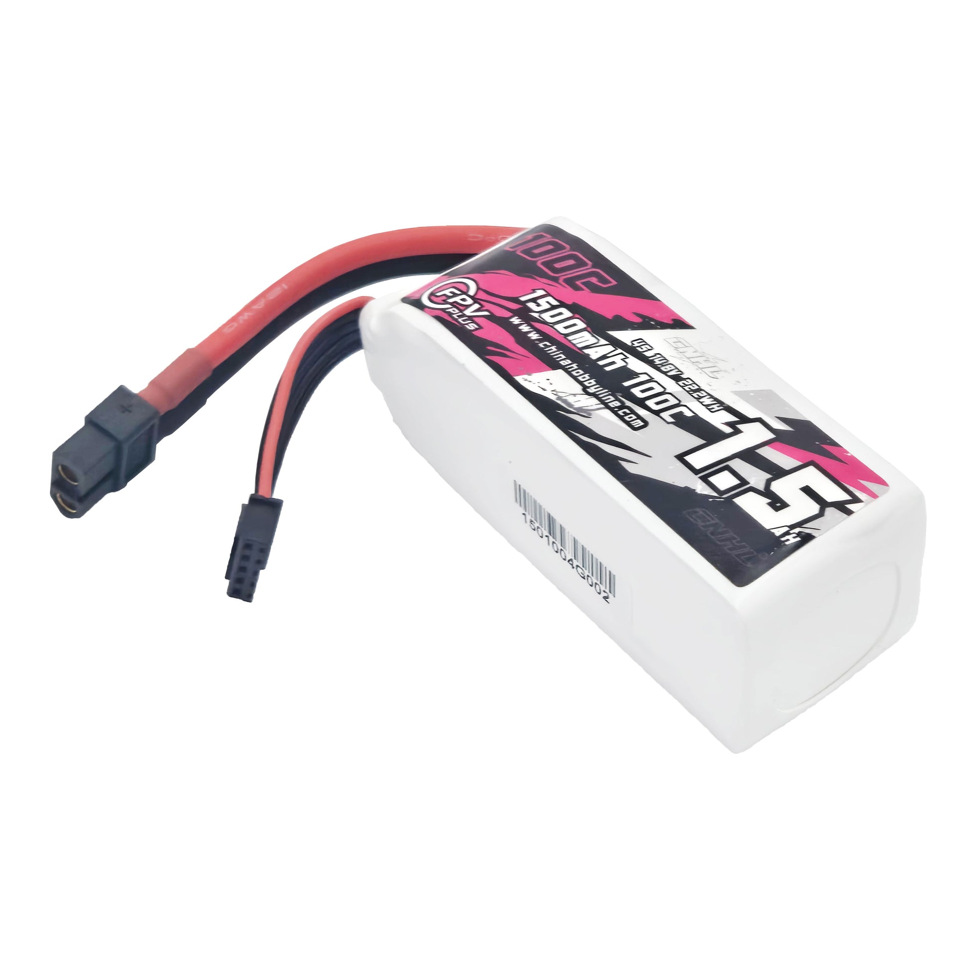 CNHL G+Plus 4S Battery – Side Angled View Showing Capacity and Voltage