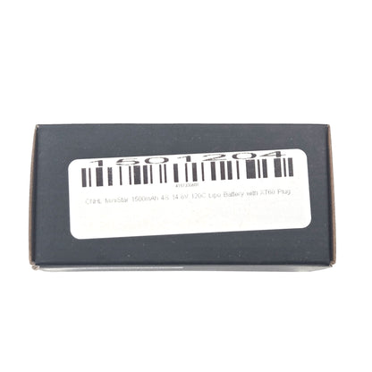 CNHL MiniStar 1500mAh 4S 120C LiPo Battery – Box with Barcode Label