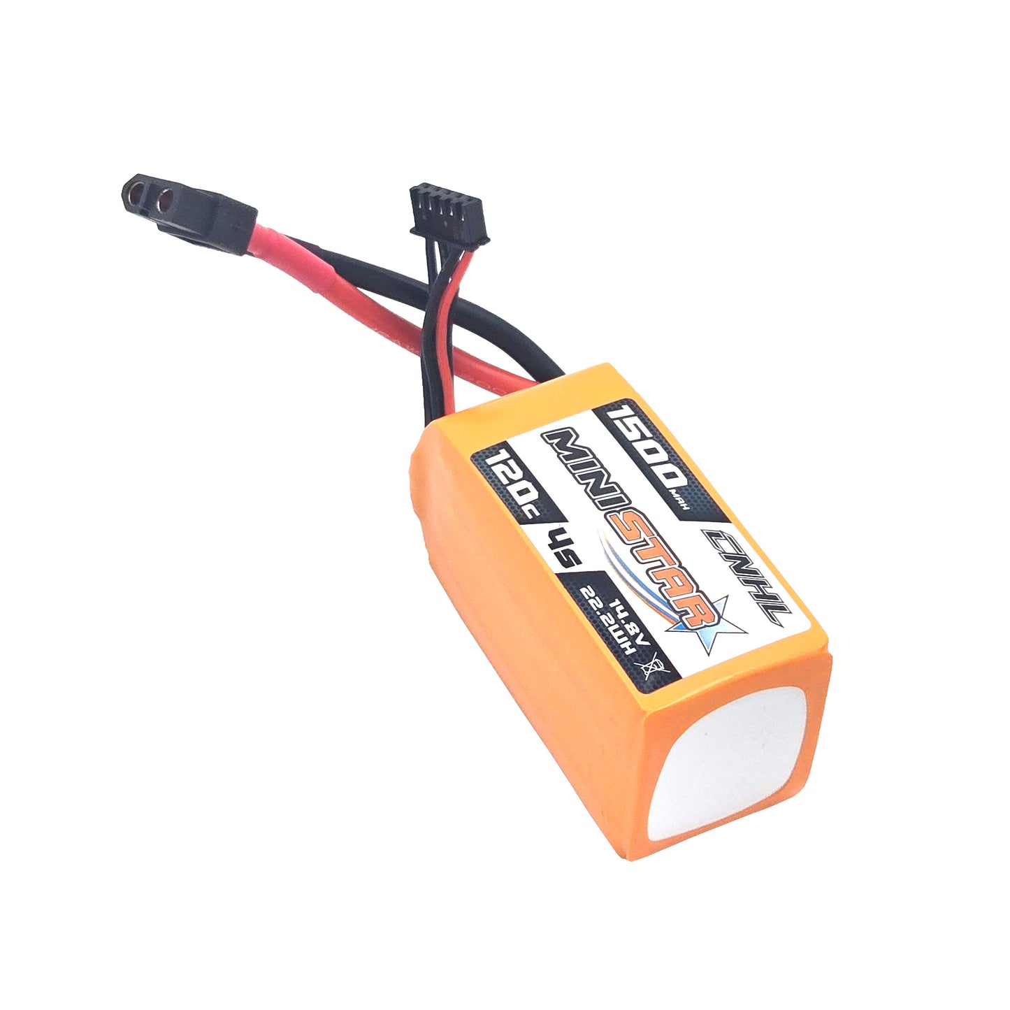 CNHL MiniStar 4S Battery – Slightly Angled Top View Highlighting Branding