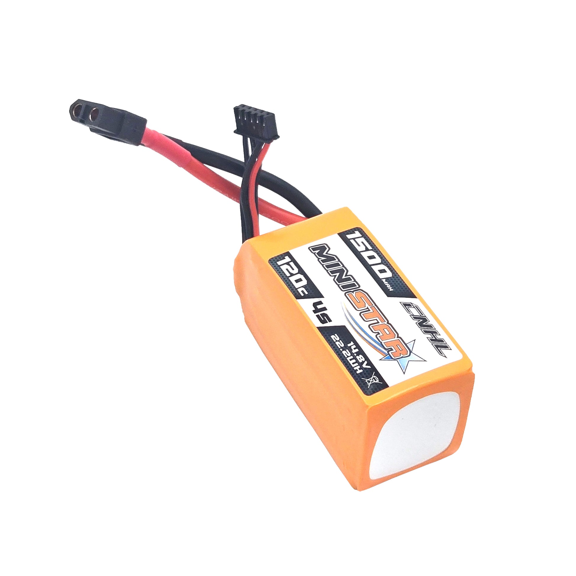 CNHL MiniStar 4S Battery – Slightly Angled Top View Highlighting Branding