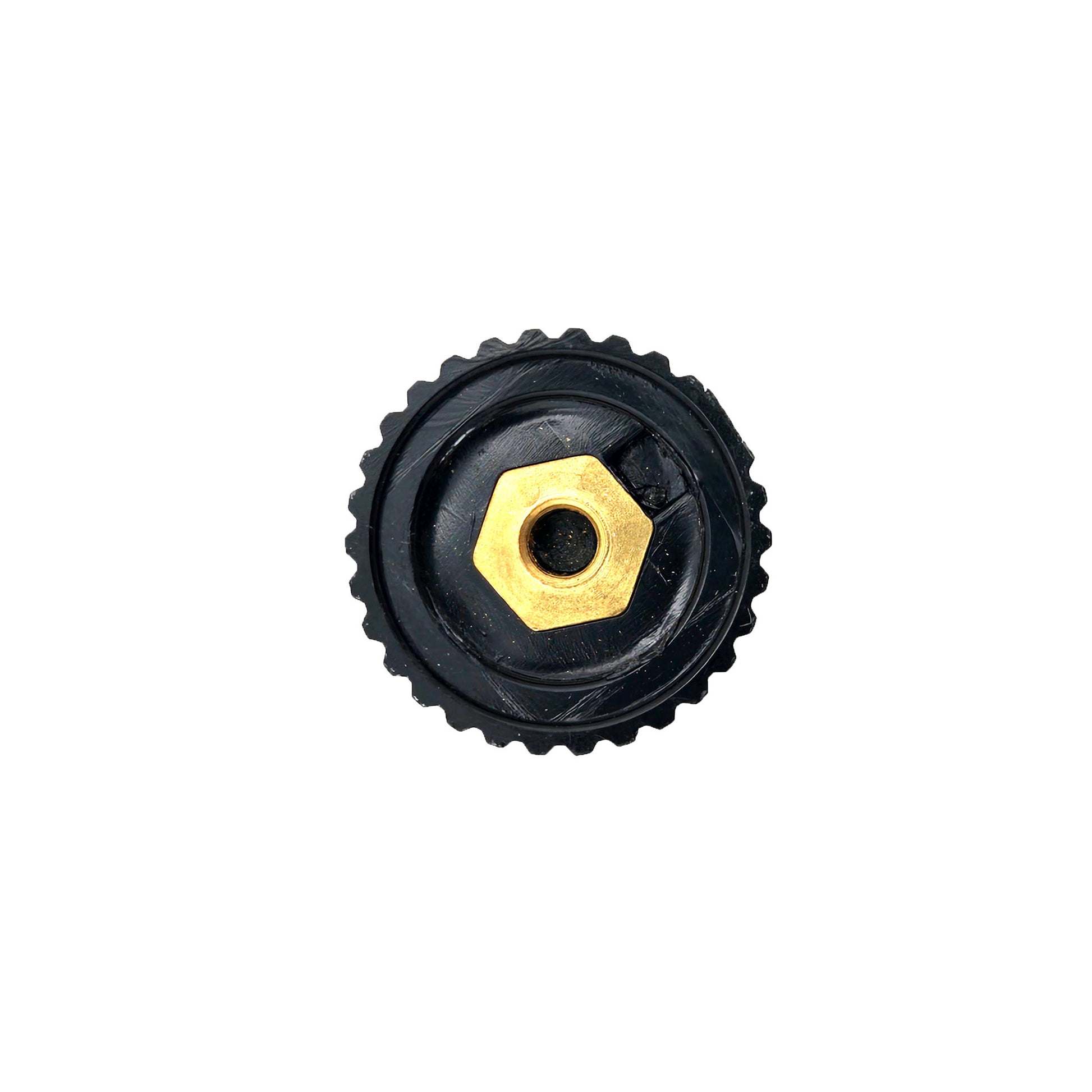 David Clark Volume Control Knob 15109P-02 – Bottom View Showing Metal Insert