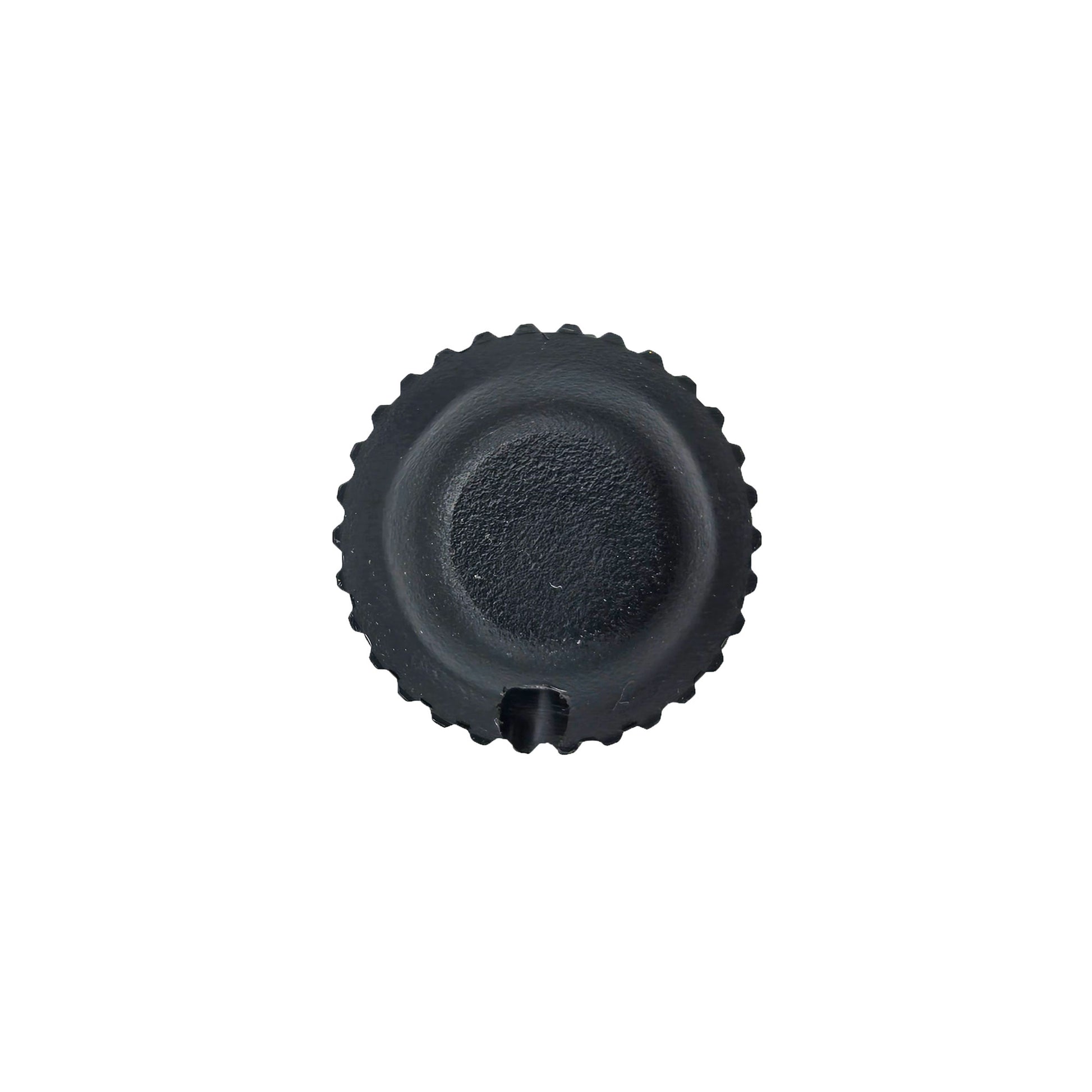 David Clark Volume Control Knob 15109P-02 – Top View with White Dot Indicator