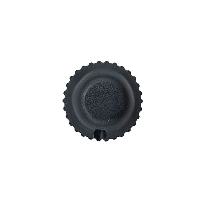 David Clark Volume Control Knob 15109P-02 – Top View with White Dot Indicator