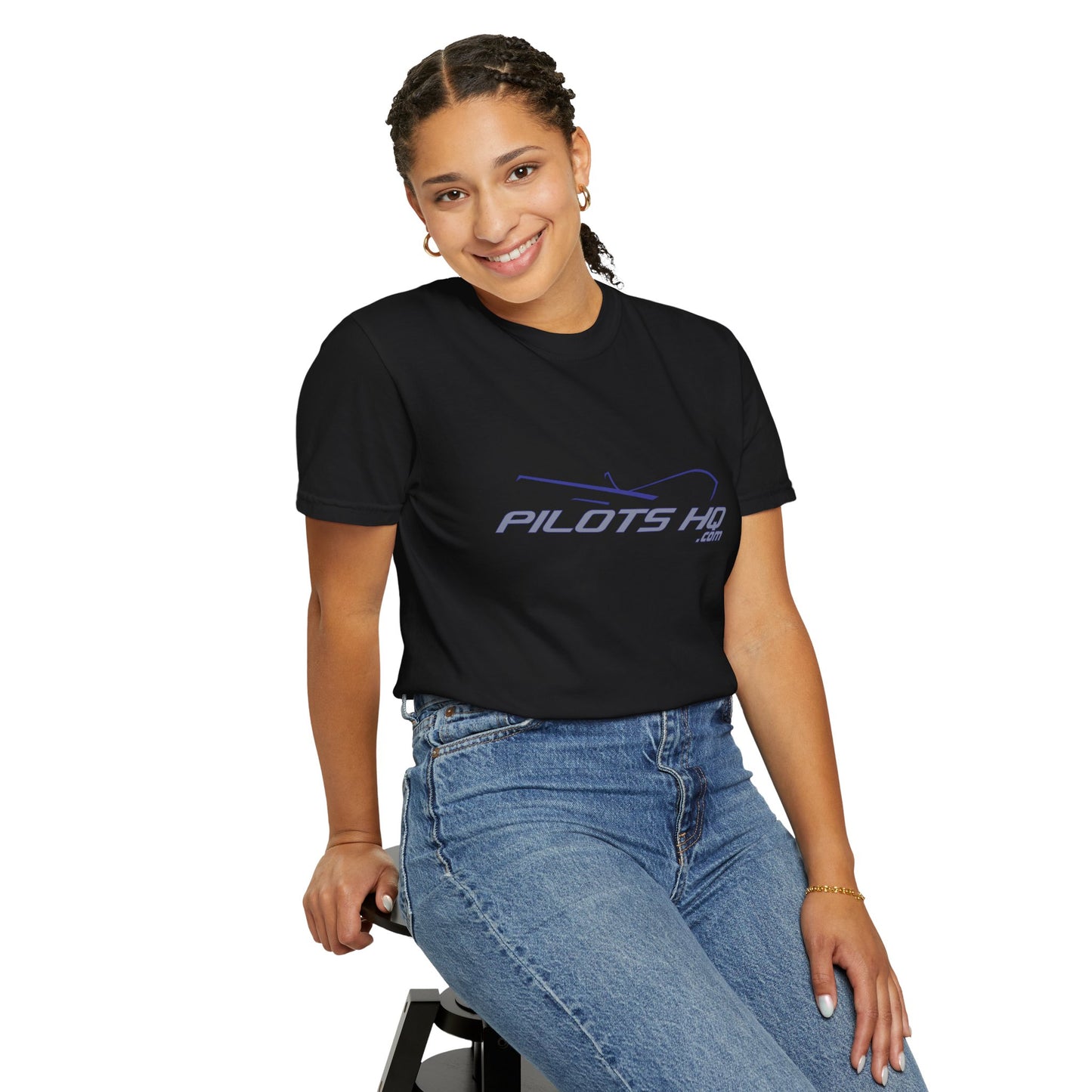 Pilots HQ Signature Logo Shirt – 100% Cotton, Everyday Comfort