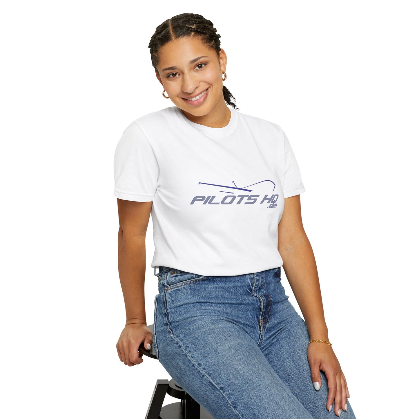 Pilots HQ Signature Logo Shirt – 100% Cotton, Everyday Comfort
