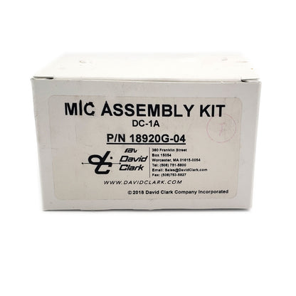 David Clark M-1A Amplified Dynamic Microphone 18920G-04