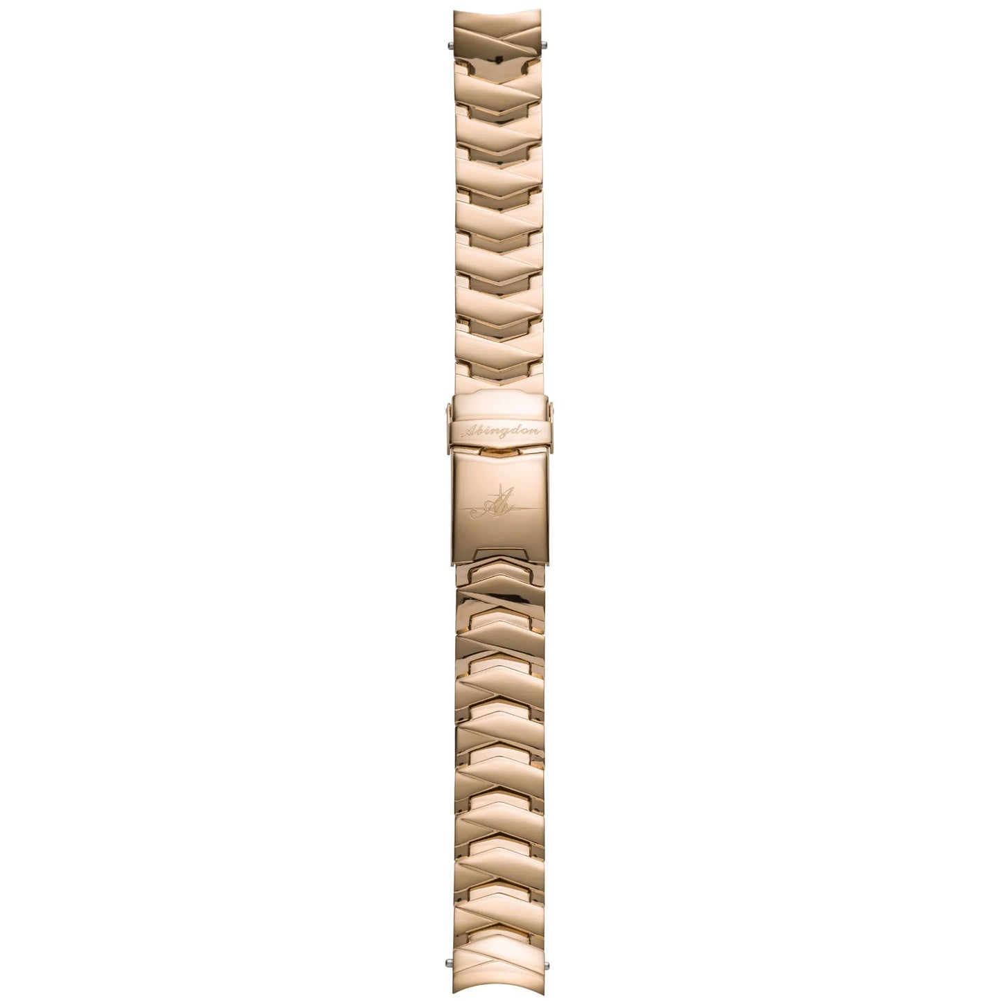 Abingdon 16mm Steel Watch Band – Quick-Release Stainless Strap