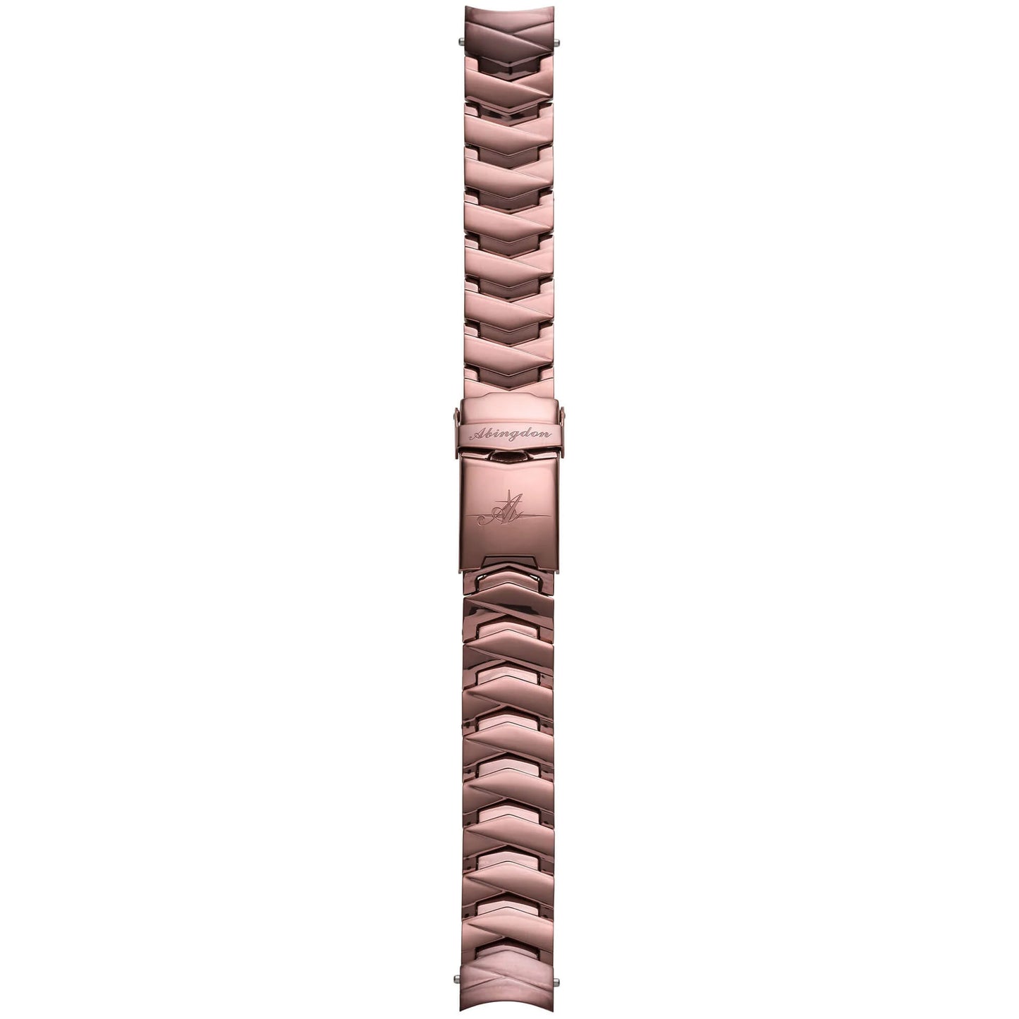 Abingdon 16mm Steel Watch Band – Quick-Release Stainless Strap