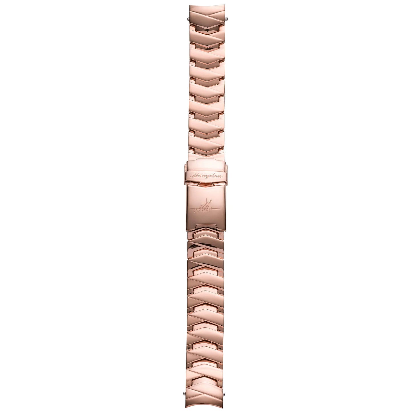 Abingdon 16mm Steel Watch Band – Quick-Release Stainless Strap