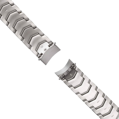 Abingdon 16mm Steel Watch Band – Quick-Release Stainless Strap