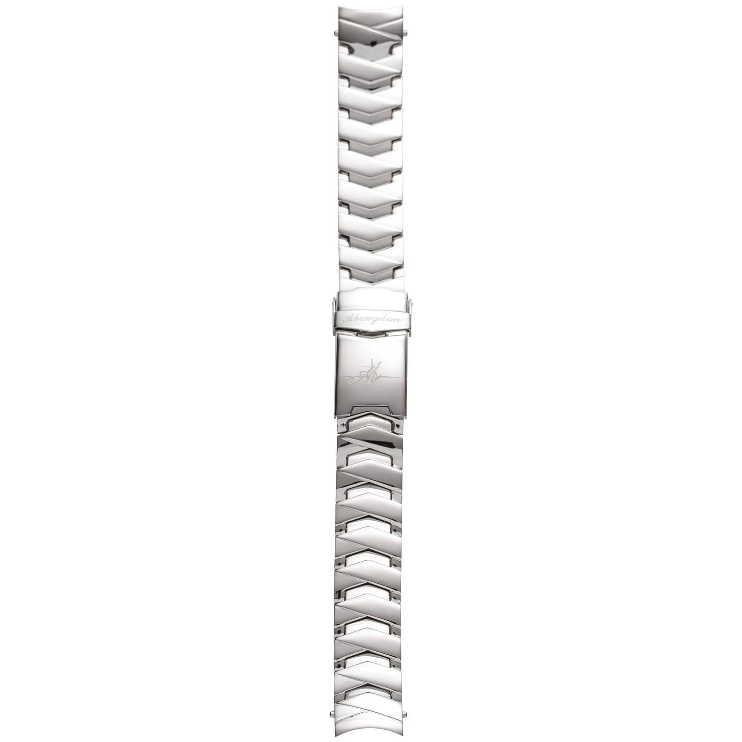 Abingdon 16mm Steel Watch Band – Quick-Release Stainless Strap