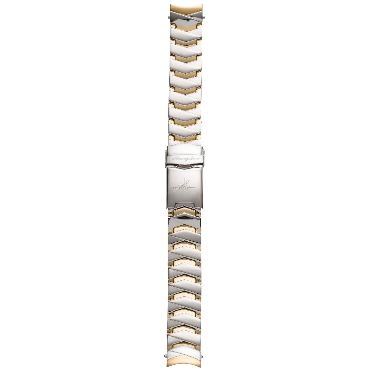 Abingdon 16mm Steel Watch Band – Quick-Release Stainless Strap