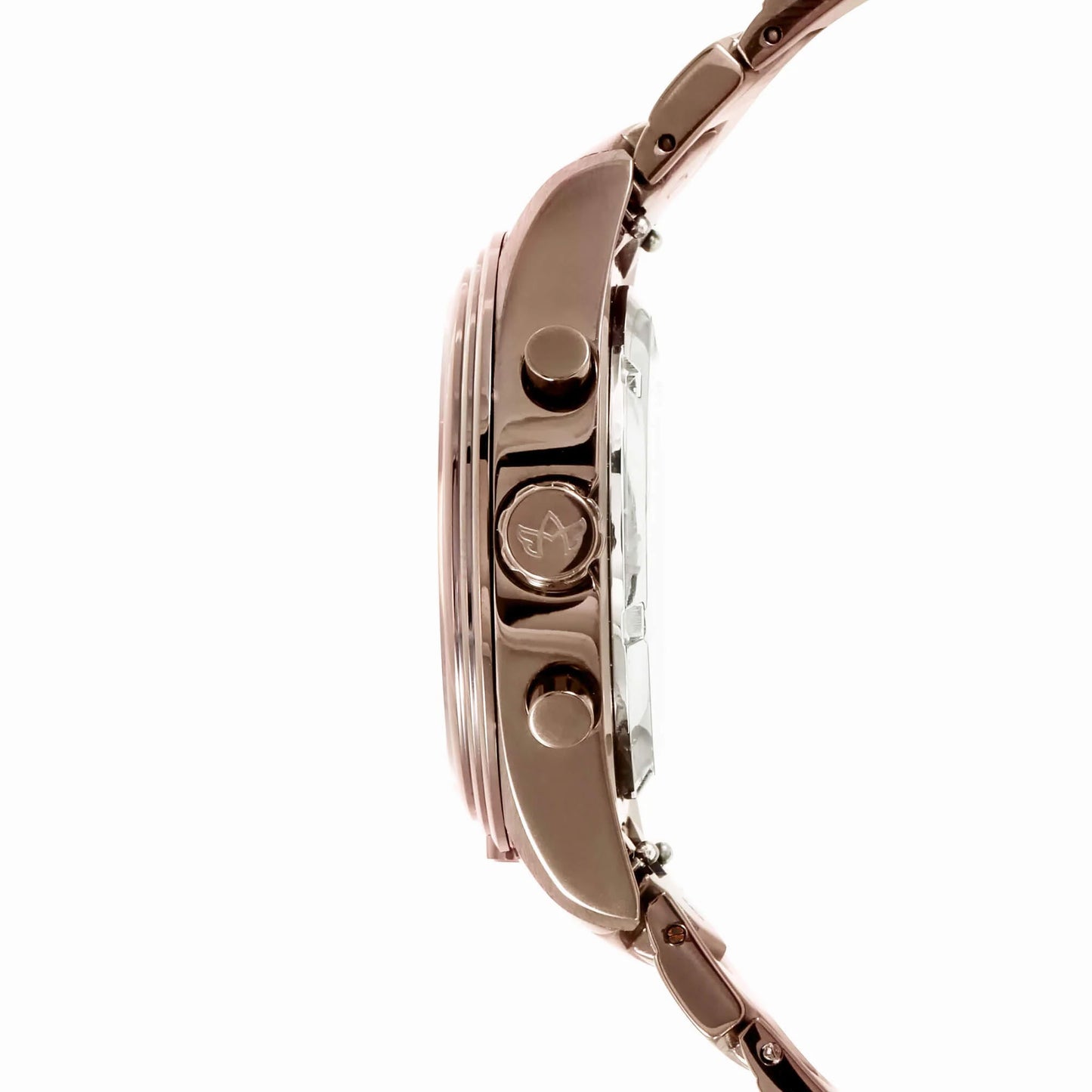 Katherine Women’s Pilot Watch – Chronograph, ALPHABezel, MOP Dial