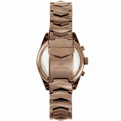 Katherine Women’s Pilot Watch – Chronograph, ALPHABezel, MOP Dial