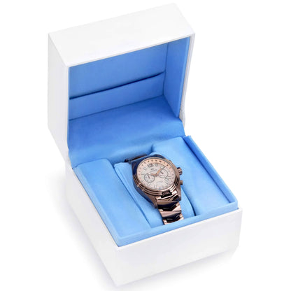 Katherine Women’s Pilot Watch – Chronograph, ALPHABezel, MOP Dial