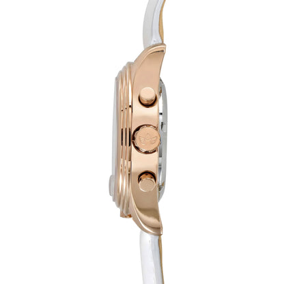 Katherine Women’s Pilot Watch – Chronograph, ALPHABezel, MOP Dial