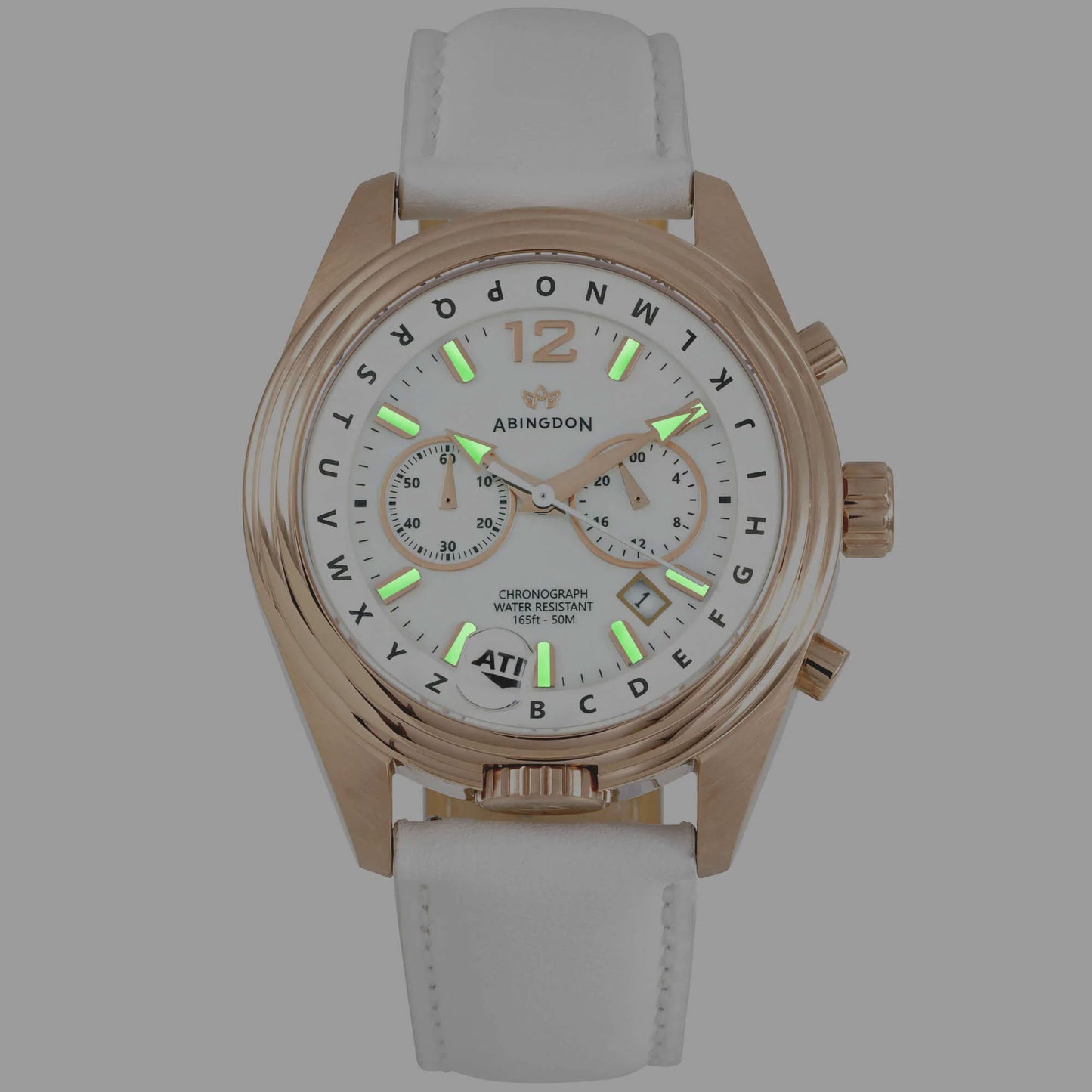 Katherine Women’s Pilot Watch – Chronograph, ALPHABezel, MOP Dial