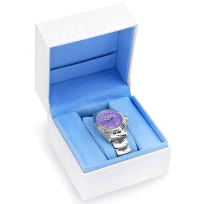 Katherine Women’s Pilot Watch – Chronograph, ALPHABezel, MOP Dial