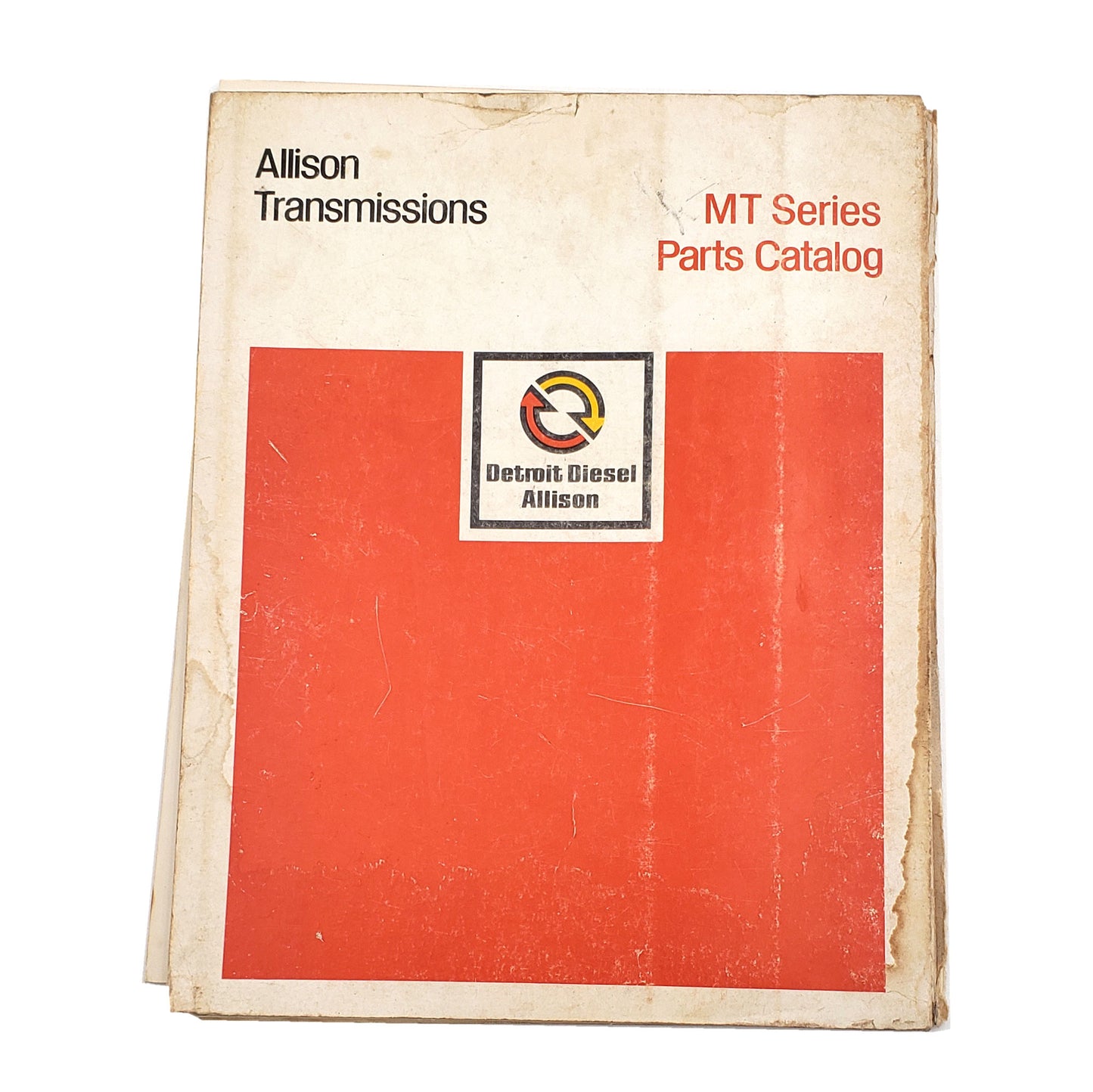 ALLISON TRANSMISSION DETROIT DIESEL MT SERIES PARTS MANUAL | Back