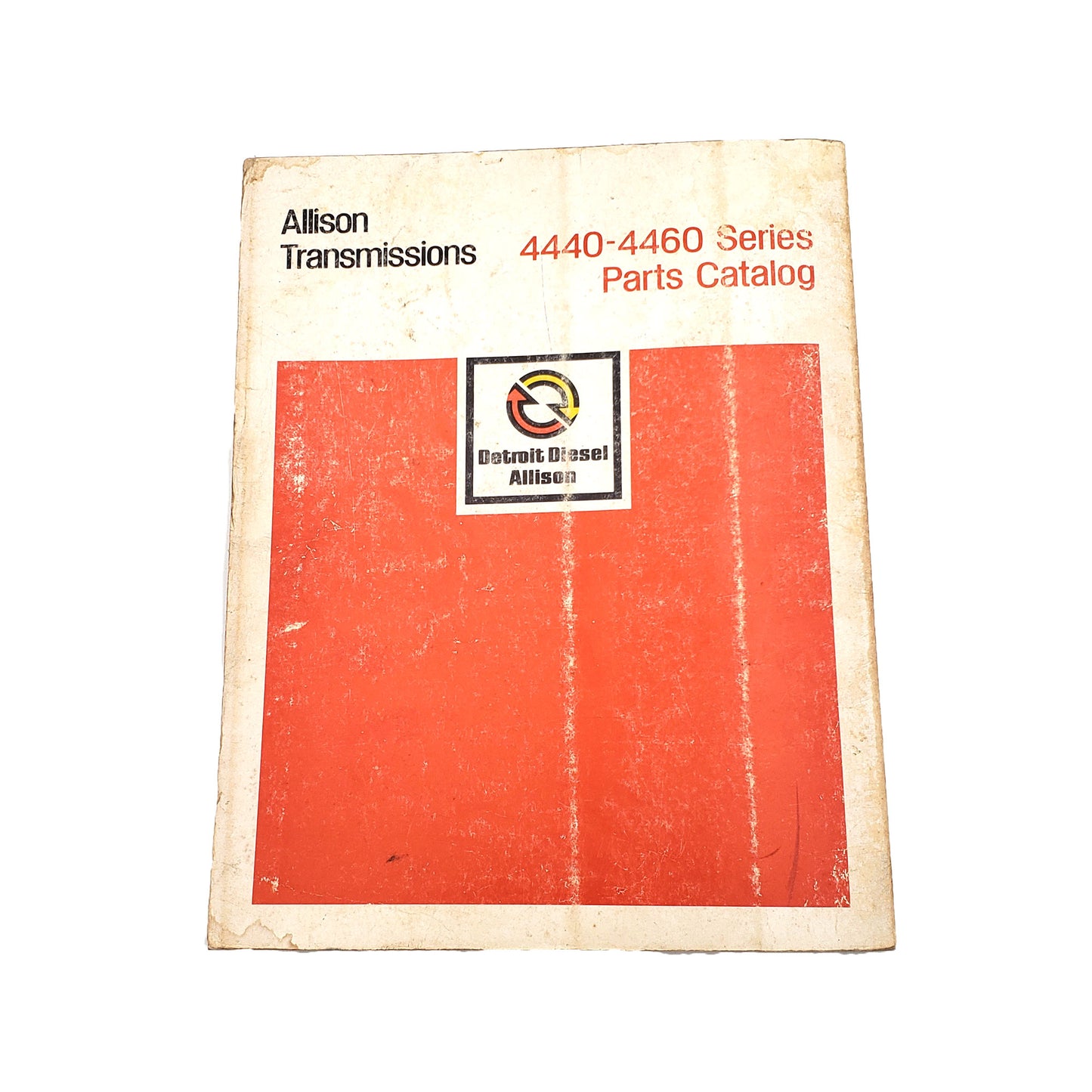 ALLISON TRANSMISSION DETROIT DIESEL 4440-4460 SERIES PARTS MANUAL SA1125X | back