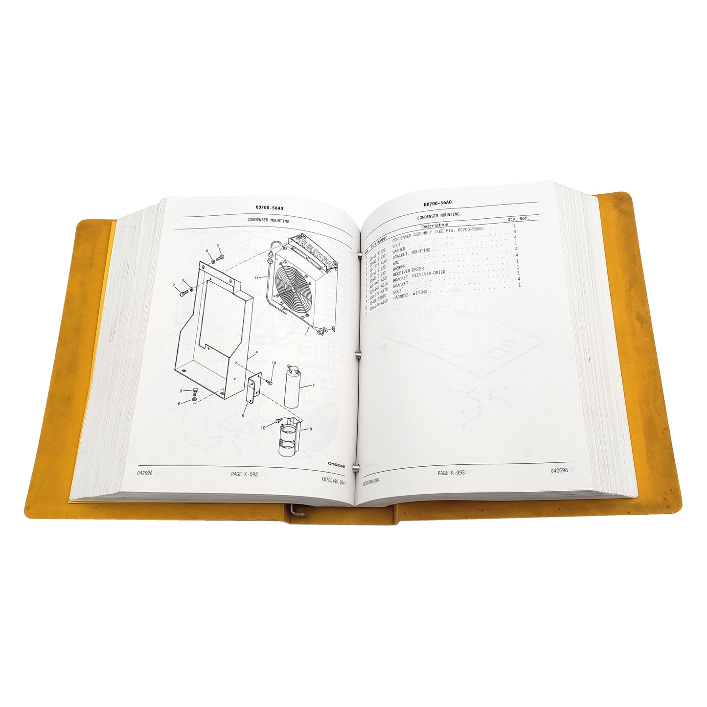 KOMATSU PC400LC-6 & PC400HD-6 HYDRAULIC EXCAVATOR A80001-A83000 PARTS BOOK | Open book