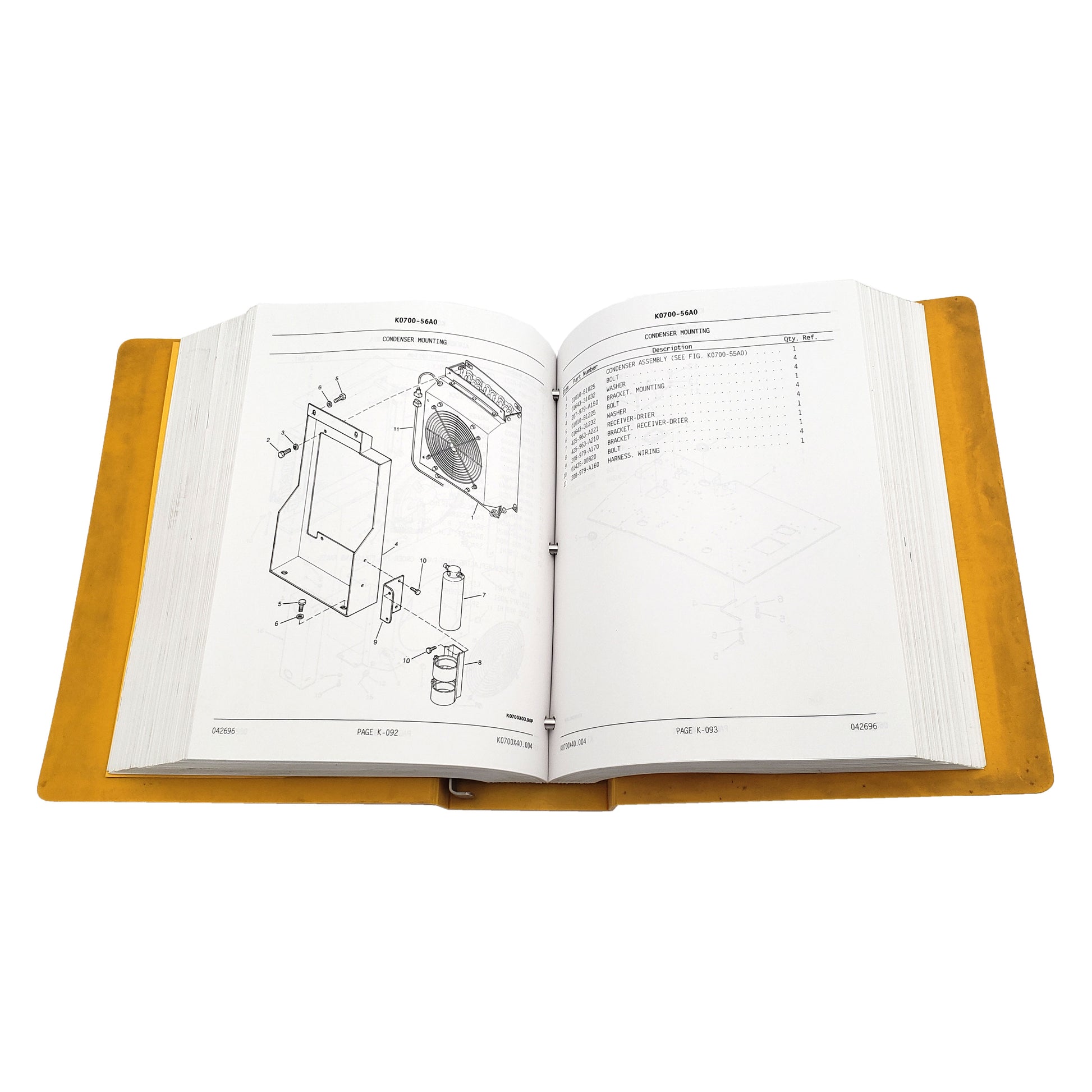 KOMATSU PC400LC-6 & PC400HD-6 HYDRAULIC EXCAVATOR A80001-A83000 PARTS BOOK | Open book