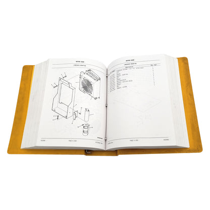 KOMATSU PC400LC-6 & PC400HD-6 HYDRAULIC EXCAVATOR A80001-A83000 PARTS BOOK | Open book