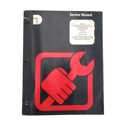 Dresser D-179 Service and Parts Manual | book3