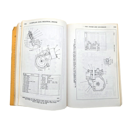 Caterpillar CAT 3304 Industrial Engine Parts Manual | UEG0875S