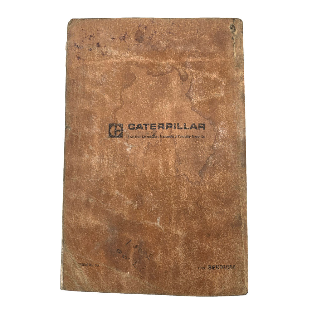 CAT Caterpillar 3306 Engine Parts Book Manual