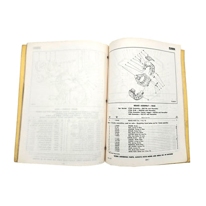 Clark Parts Manual Model 175A Tractor Shovel No.1478-R1