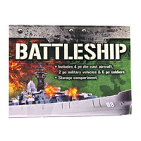 WowToyz Giant Battleship Playset – Side Panel 2 Showing Included Accessories