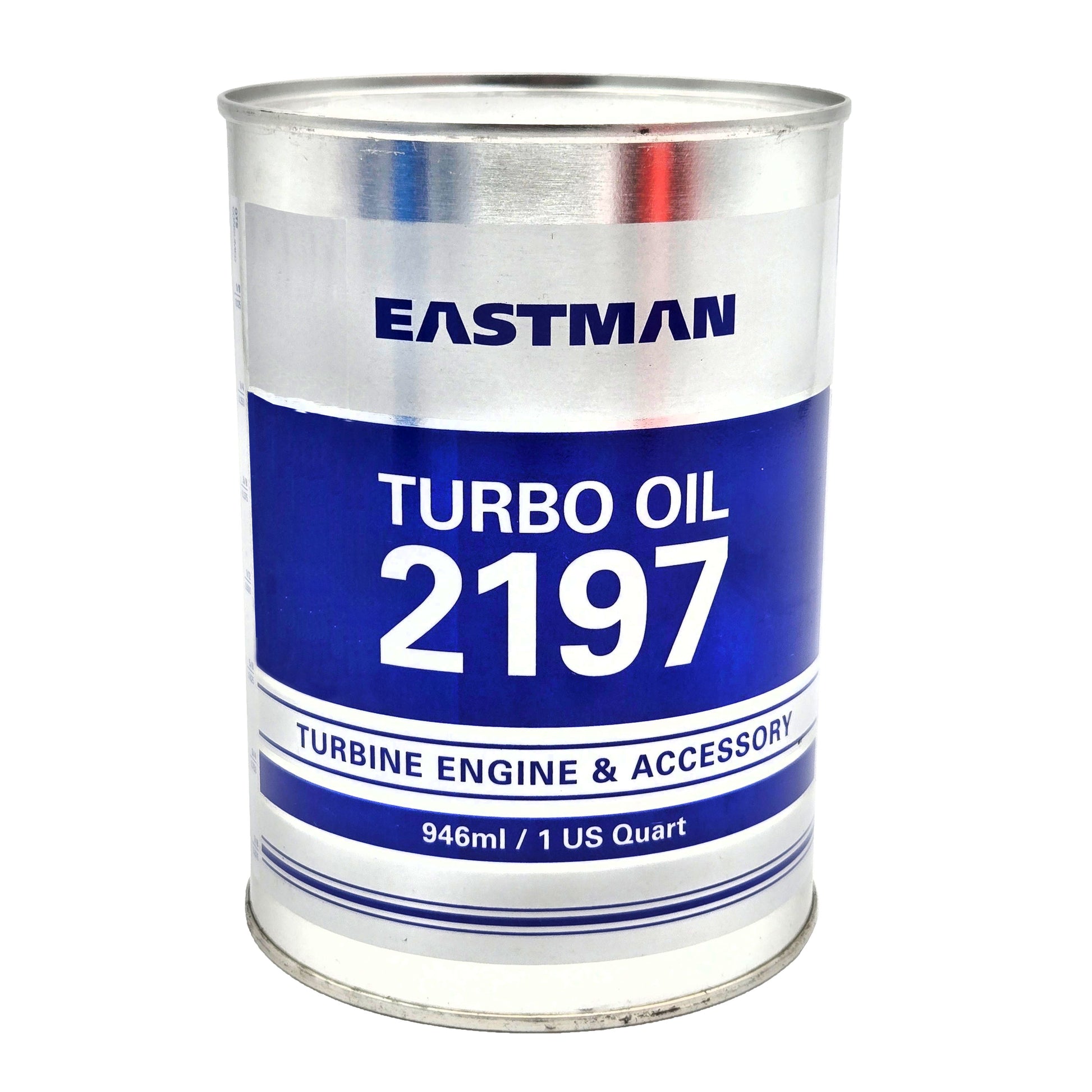 Eastman Turbo Oil 2197 MIL-PRF-23699F 1 quart front view - high-performance turbine engine oil for aviation