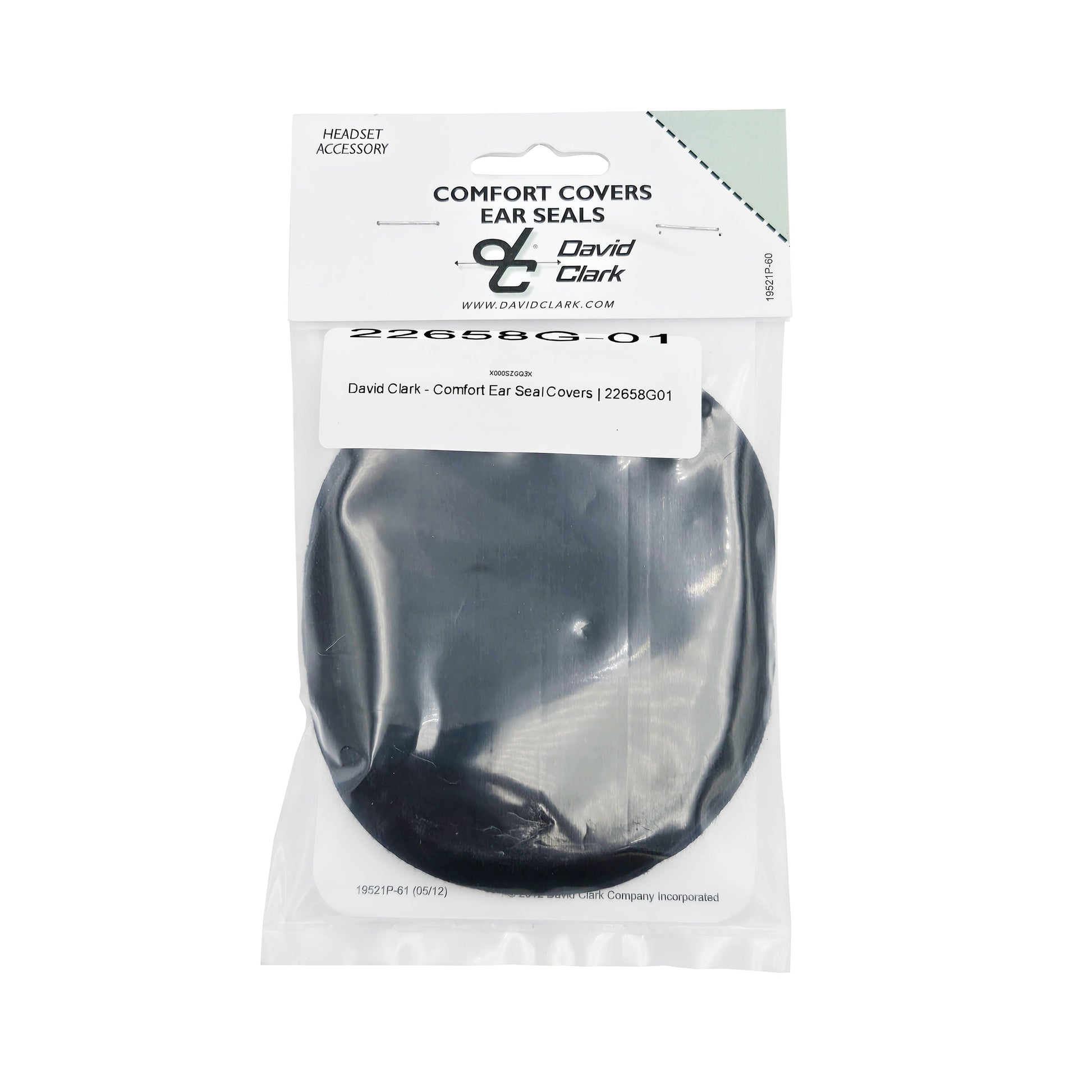 David Clark Ear Seal Covers 22658G-01 – Front View in Packaging