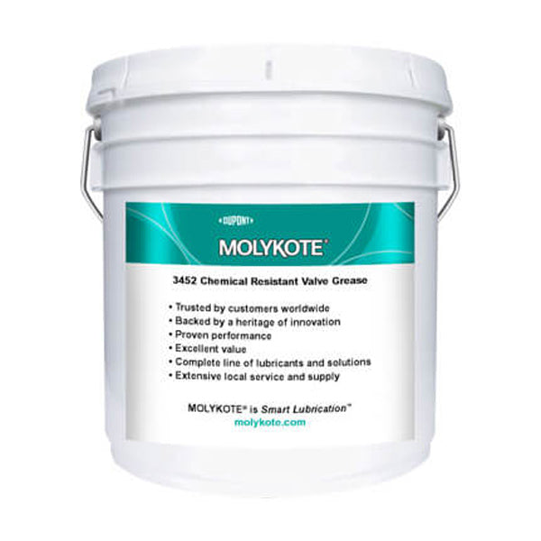 MOLYKOTE® 3452 Chemical Resistant Valve Grease, 10LB