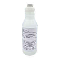 eOx Aircraft Cleaner – Back View with Usage Instructions and Safety Information