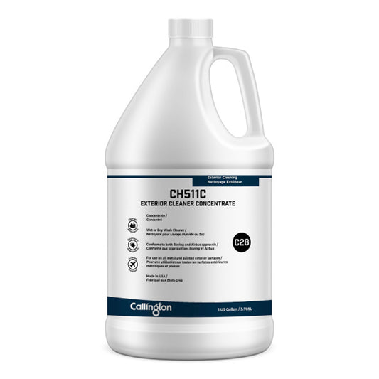 Callington CH511C Exterior Cleaner Concentrate – 1 Gallon aviation surface cleaner bottle