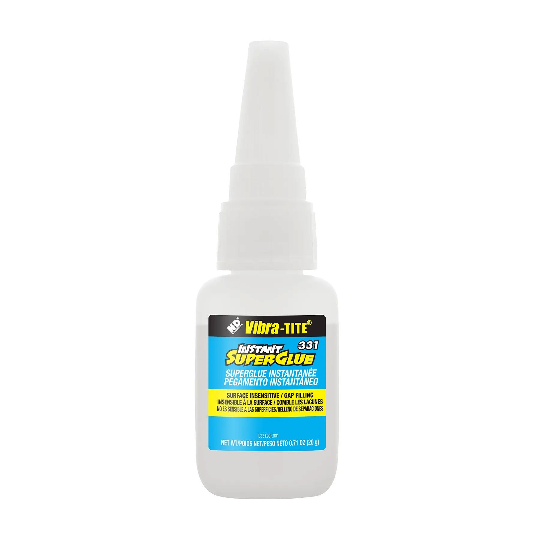 Vibra-Tite - 331 Surface Insensitive - Gap Filling Cyanoacrylate