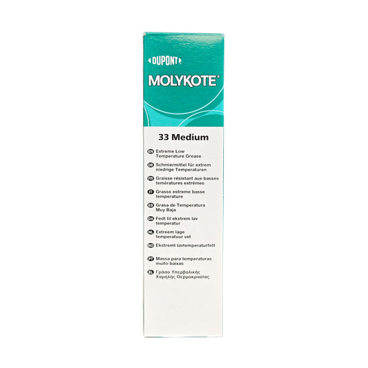 MOLYKOTE® 33 Medium Extreme Low Temperature Grease - Silicone-Based Lubricant