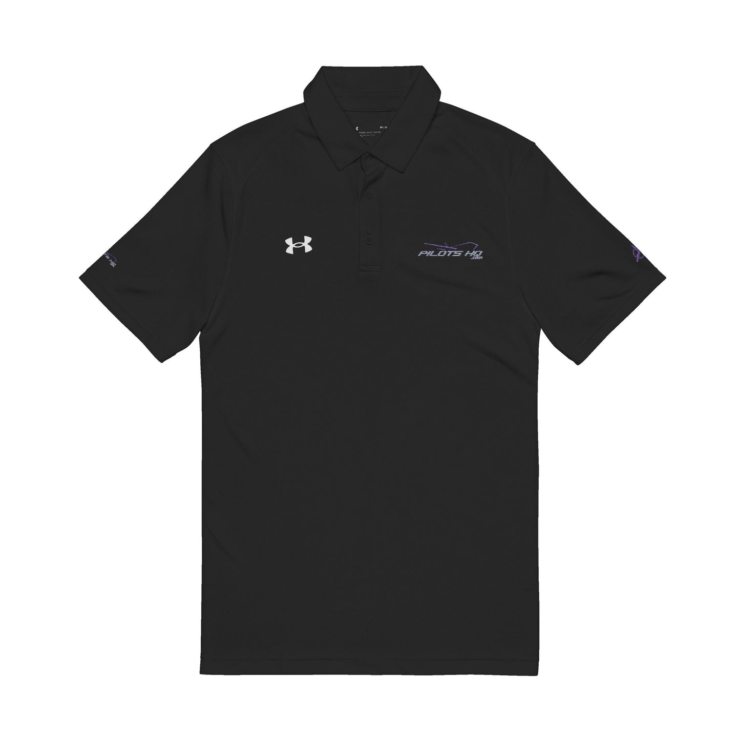 Pilots HQ Embroidered Polo – Under Armour Performance Shirt for Men